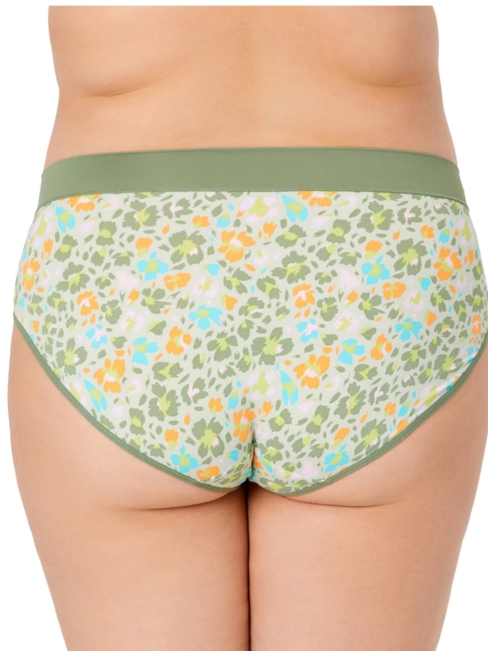Women's So Comfy Crossover Waist High Cut Panties, 2-Pack Size XXXL - Picture 3 of 10